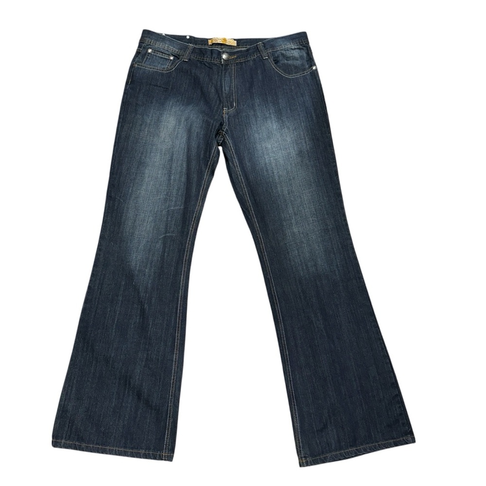 NWT Smash Men’s Cotton Denim Blue Straight Leg Jeans Size 42